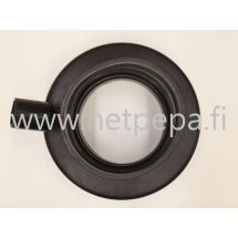 Putki, rumpu-pohjaventtiili