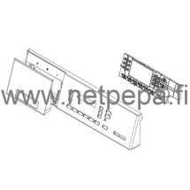 Ohjelmapaneeli, harmaa, sis. väliosan