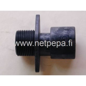 Nippa 3/4" musta