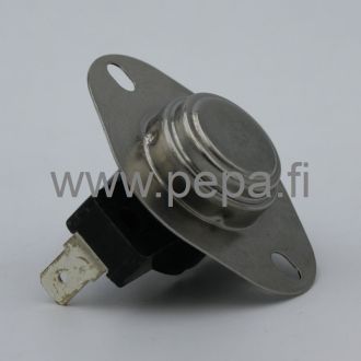 Ylilämpötermostaatti 130 C, pun. k-nappi. EI SAATAVISSA!