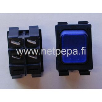 Puhaltimen kytkin, sininen