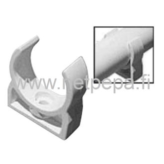 Kondenssivesiputken pidike 20mm, valkoinen